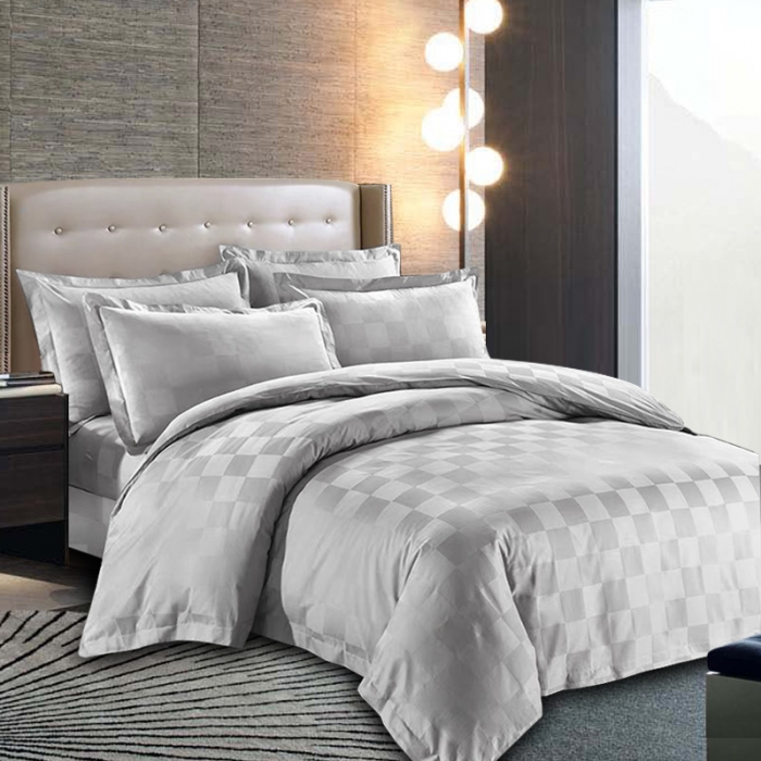 Mjuk ren bomull sateen hotellkläder elegans