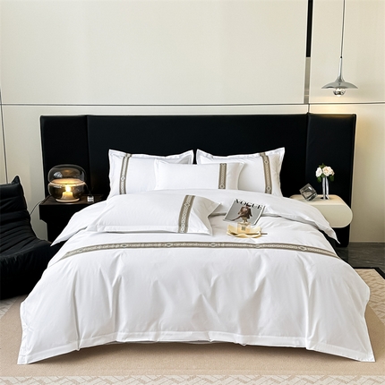 Broderade hotellhåler elegant mjuk lyx